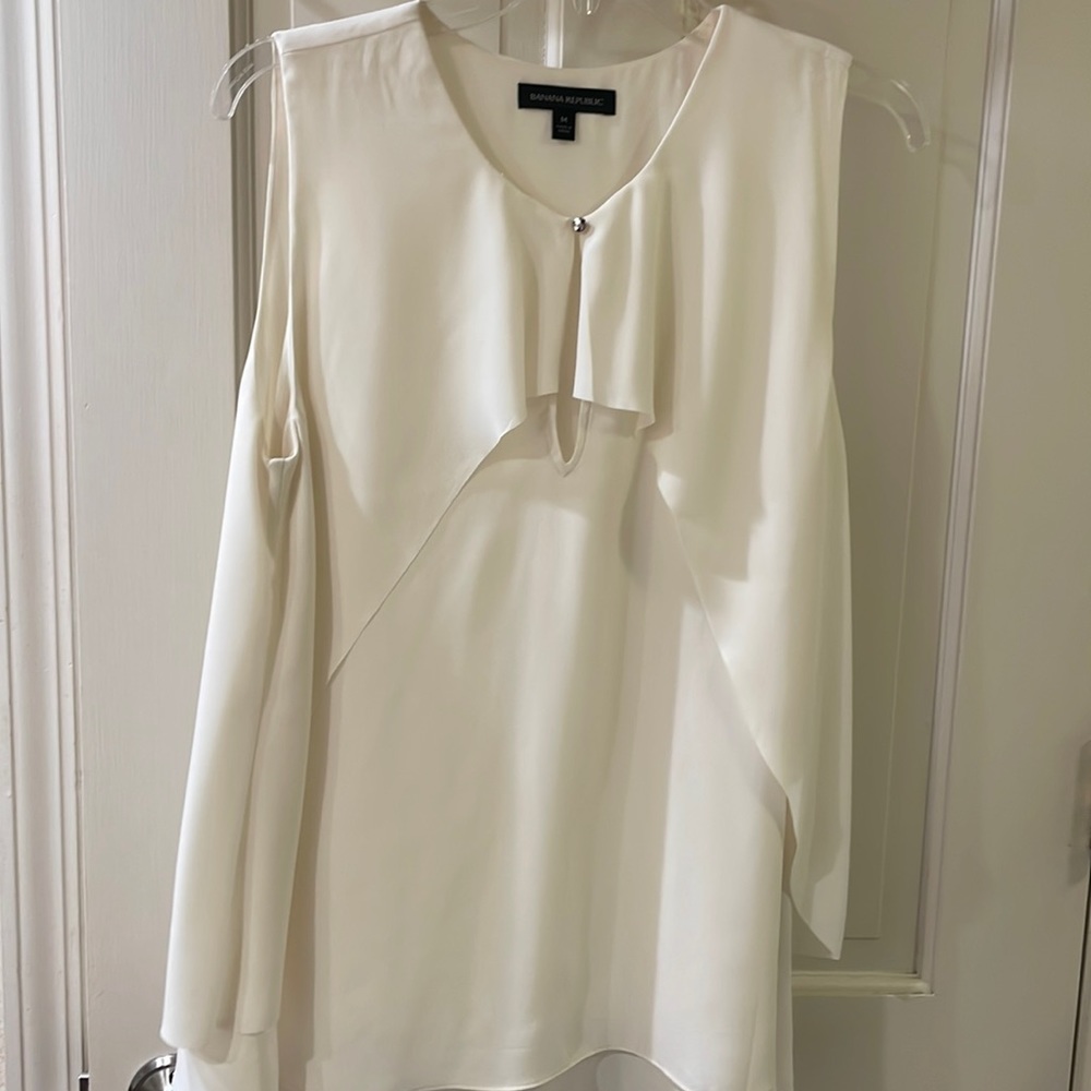 Cream blouse